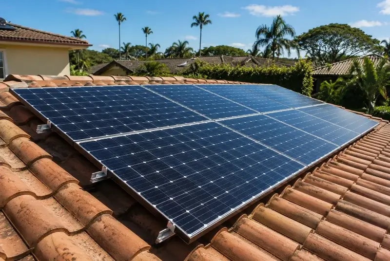 Installation de panneaux solaires à Gaillard